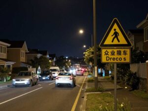 Injury vehicle crash scene on Old Barnwell Road