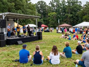 Live performance at the Southern Strings Festival in Aiken, South Carolina