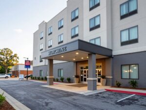 Exterior view of Tru by Hilton North Augusta Hotel