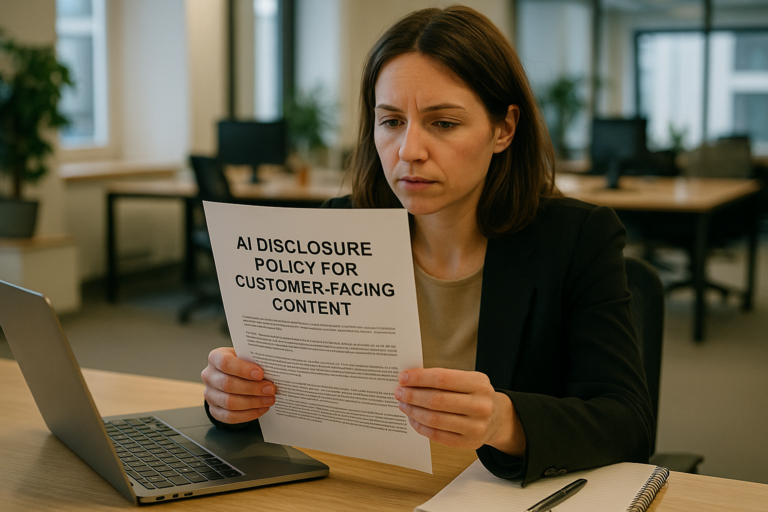 Aiken Businesses Urged to Adopt Clear AI Disclosure Policies