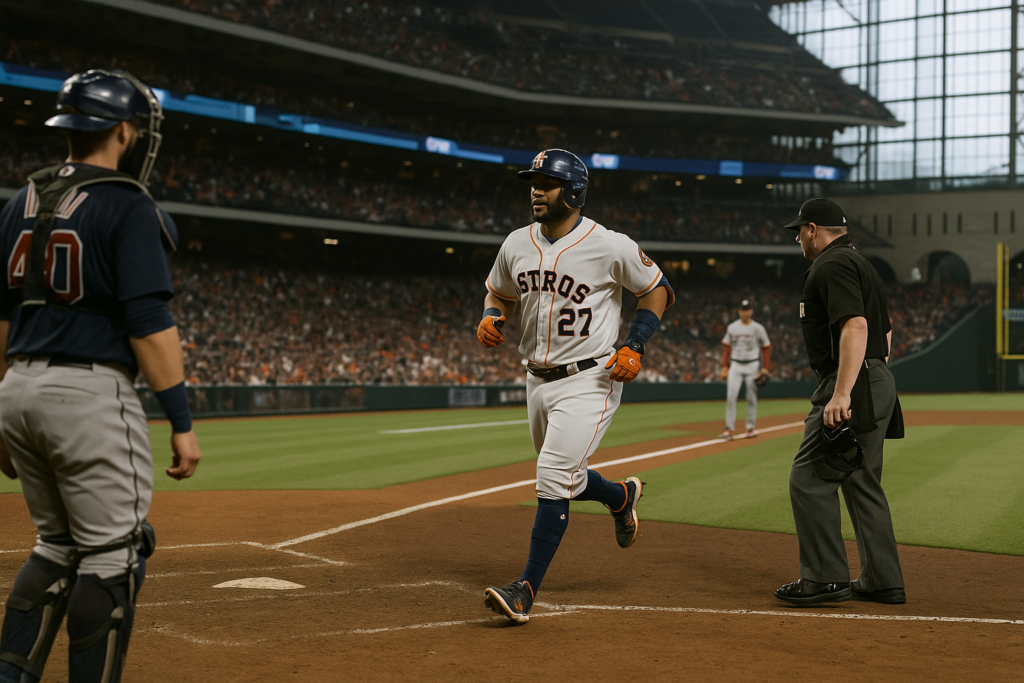 Astros Slugger Achieves Rare First-Inning Feat, Etching Name in MLB Record Books