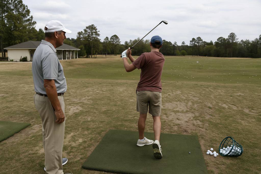 Choosing Your First Golf Lesson in Aiken