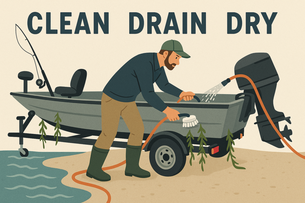 Clean, Drain, Dry: How Anglers Can Help Slow Aquatic Invasive Species