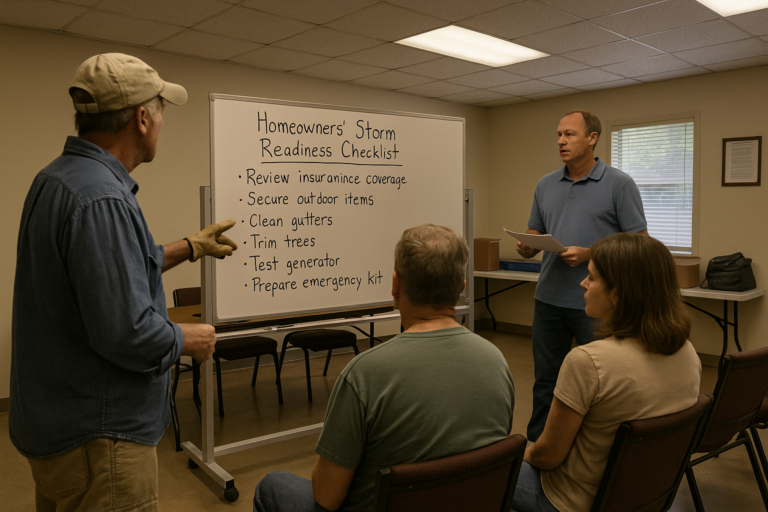 Homeowners' Storm Readiness Checklist for Aiken