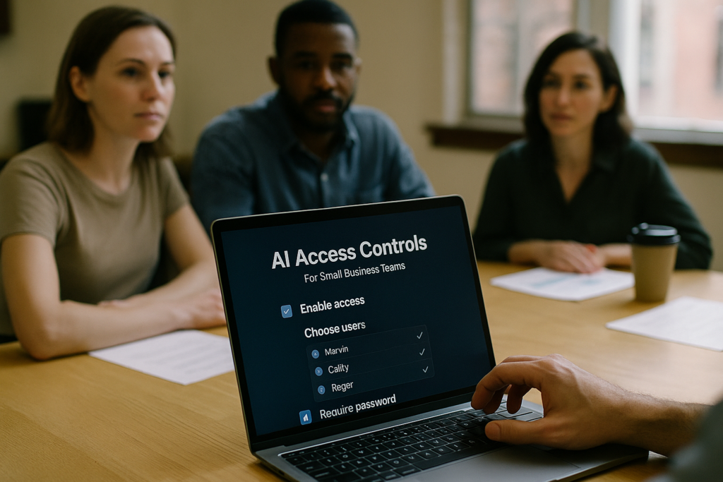 Implementing AI Access Controls for Small Businesses