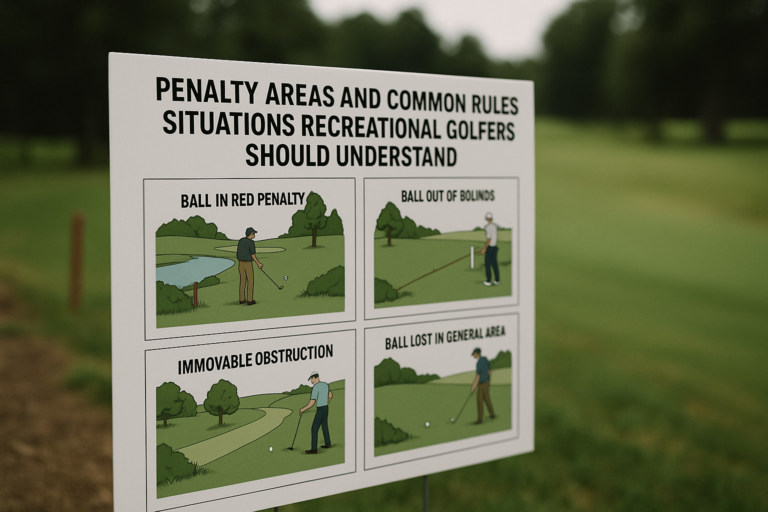 Navigating Penalty Areas: Essential Golf Rules for Aiken's Recreational Players