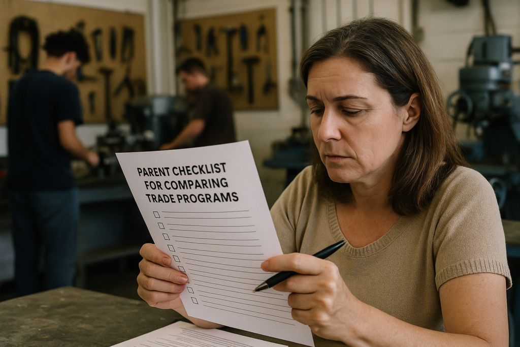 Navigating Trade Program Choices: A Parent’s Framework