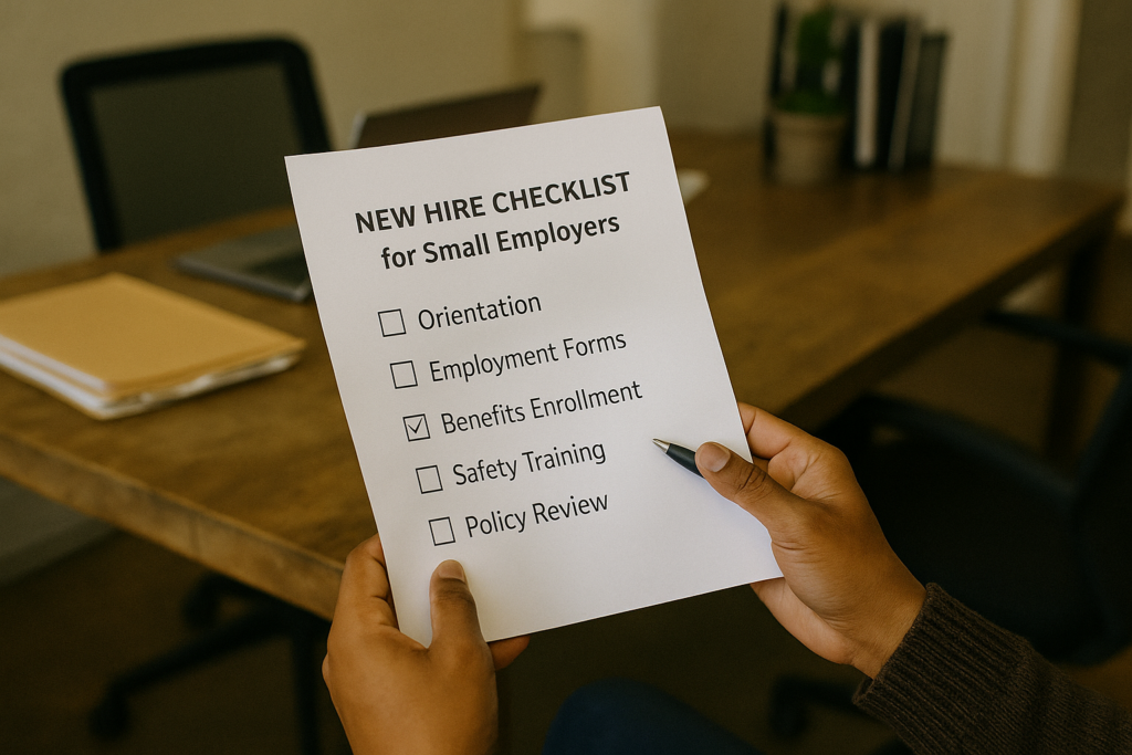 New Hire Checklist Offers Framework for Small Employers