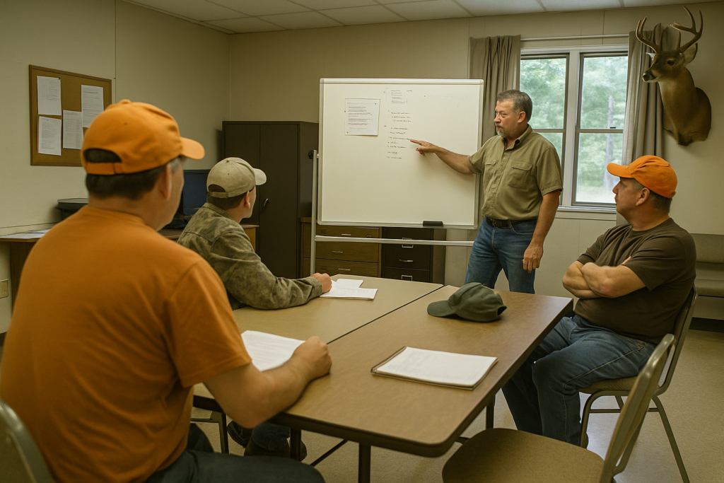 Planning a Hunter Safety Course in Aiken