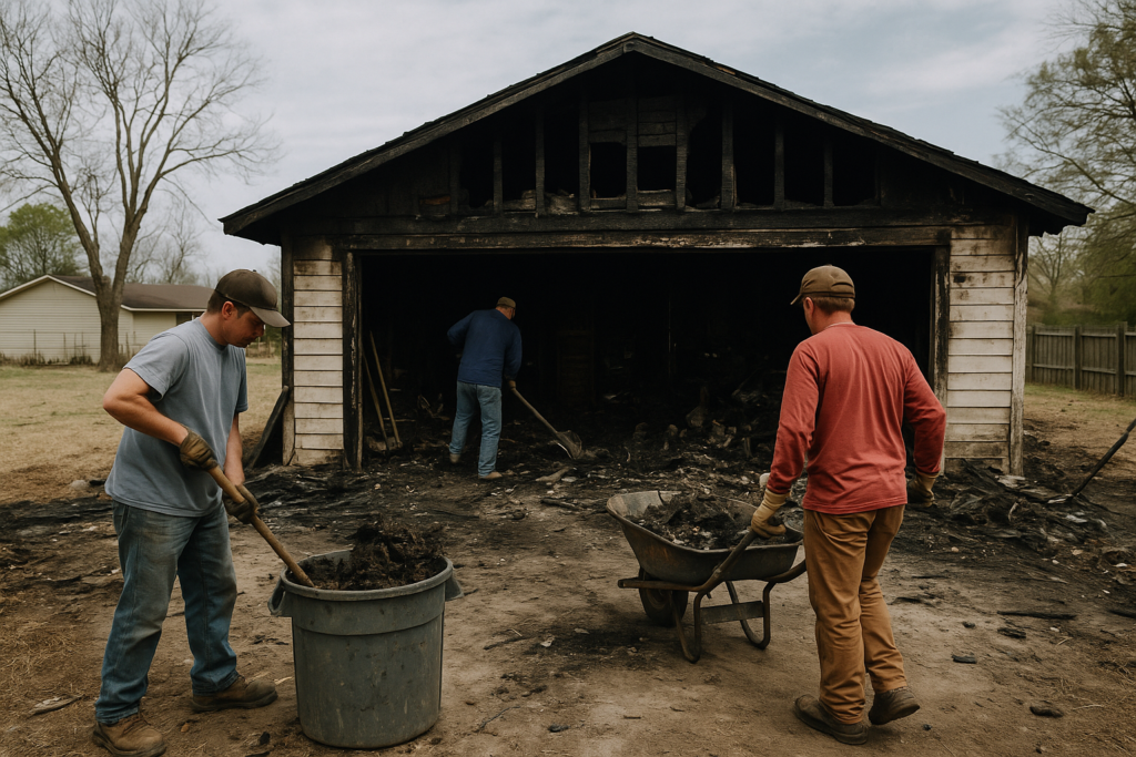 Post-Fire Cleanup: Essential Steps for Aiken Garages