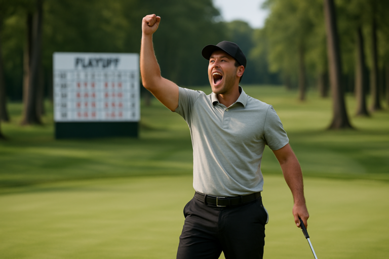Russell Henley Claims Victory at Charles Schwab Challenge in Thrilling Playoff