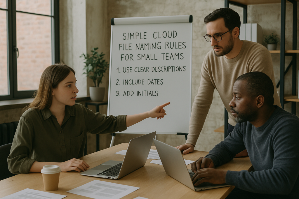 Simple Cloud File Naming Rules Offer Clarity for Small Teams