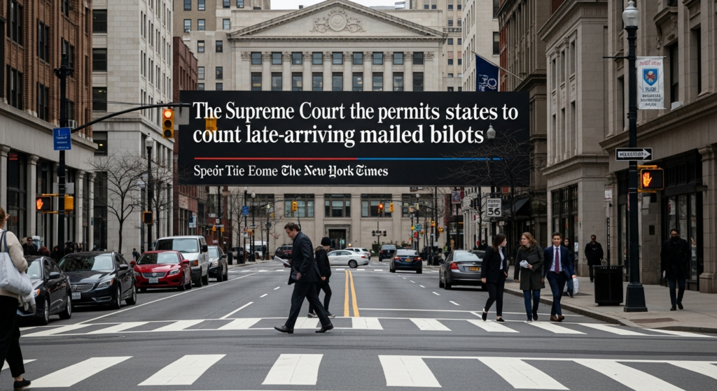 Supreme Court Upholds Mail-In Ballot Deadlines for 2026 Midterms