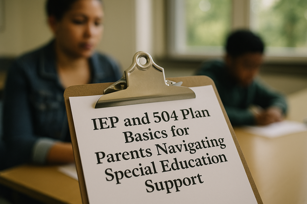 Understanding IEPs and 504 Plans: A Guide for Aiken Parents