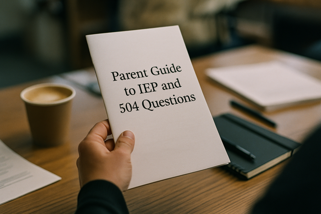 Understanding IEPs and 504 Plans: A Parent’s Guide