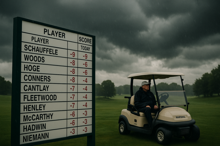 Weather Disrupts Memorial Tournament, Setting Up Extended Sunday Finish