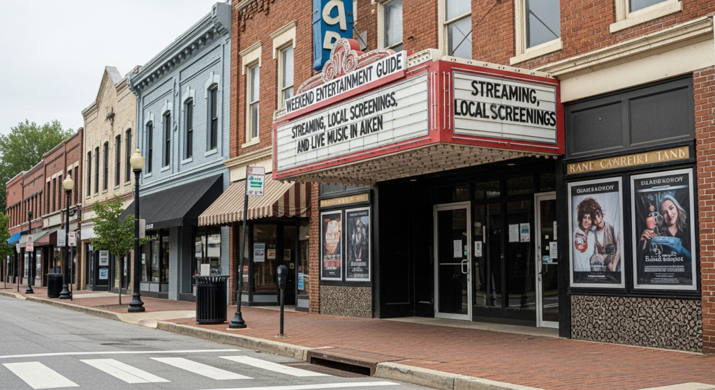 Weekend Entertainment Guide: Streaming, Local Screenings, and Live Music in Aiken