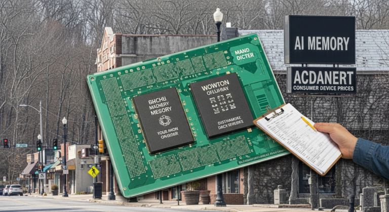 AI Memory Demand Expected to Pressure Consumer Device Prices in Aiken