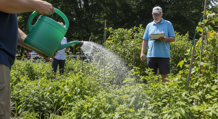 Aiken Gardeners Navigate Summer Heat with Focus on Watering and Plant Health