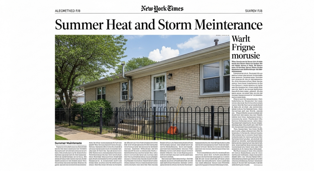 Aiken Homeowners Navigate Summer’s Demands with Essential Maintenance