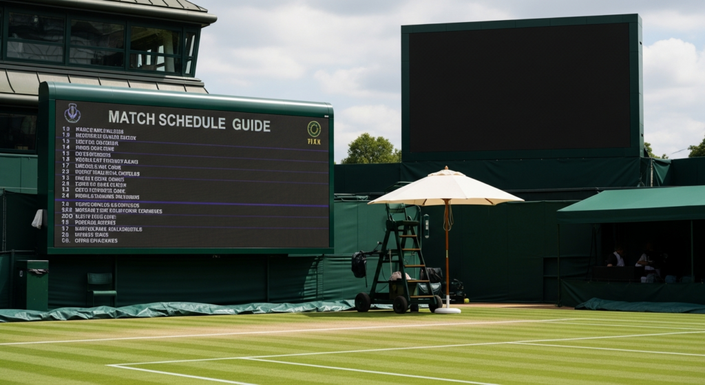 Wimbledon Viewing Guide Available for Aiken Tennis Enthusiasts on July 2