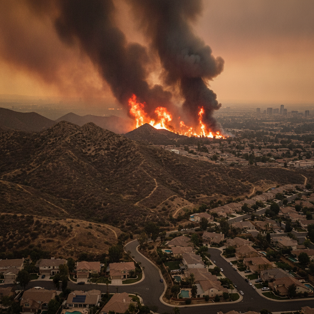 Wildfire Nears University of Nevada, Prompts Mass Evacuations