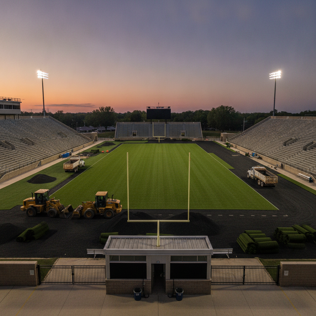 Turf Delays Impact Greenville County High School Football Openers