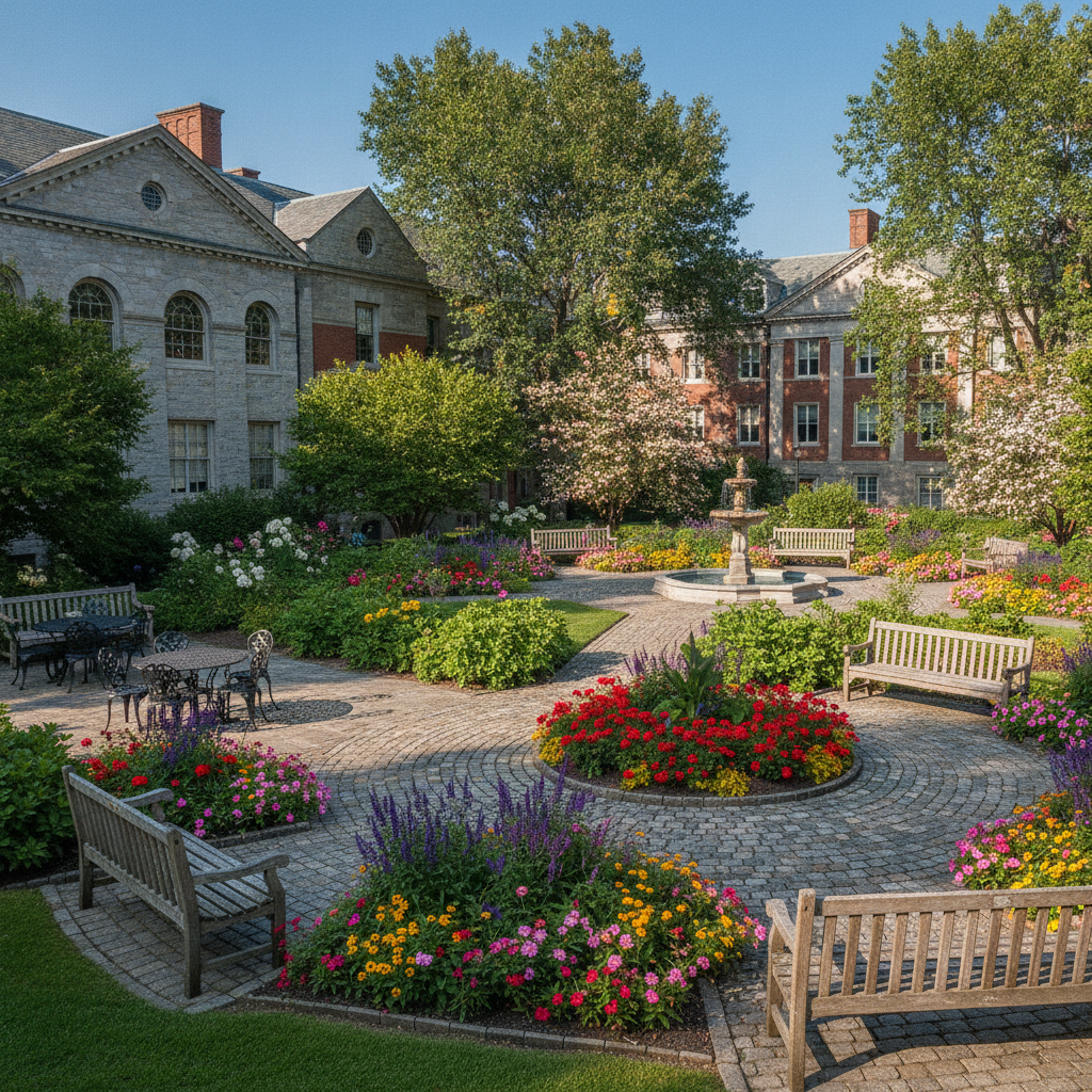 Campbell Center Gardens Named Garden of the Month