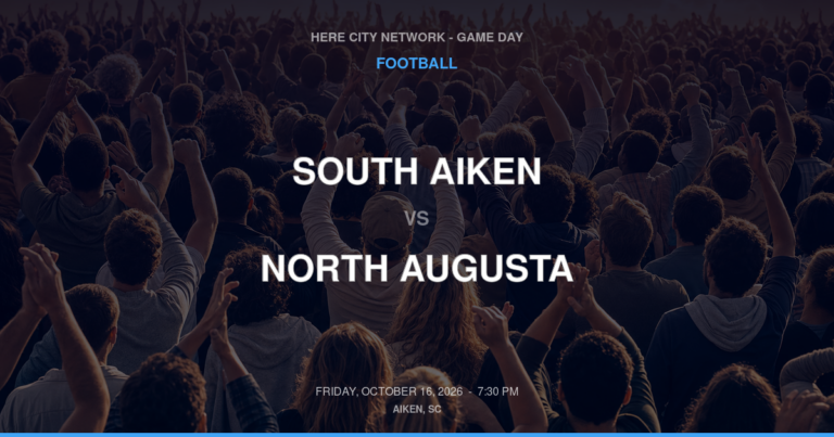 South Aiken vs. North Augusta — Football Game Day — North Augusta, SC — Oct 16, 2026